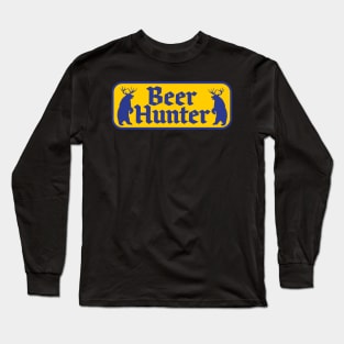 Beer Hunter Yellow-Blue Long Sleeve T-Shirt